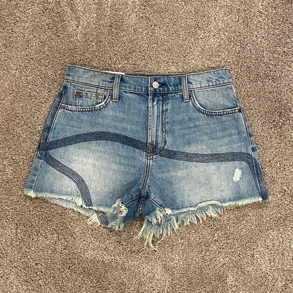 7 For All Mankind Jean Shorts Size 29 Waist